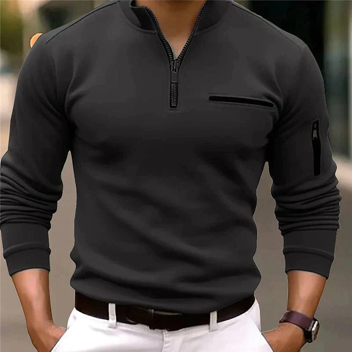 Alex™ I Men's quarter-zip sweater